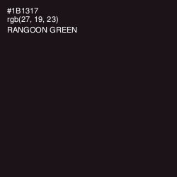 #1B1317 - Rangoon Green Color Image